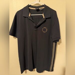 HUGO BOSS Paddy 8 Polo Shirt Black Gold XXL Regular Fit Men's Designer
